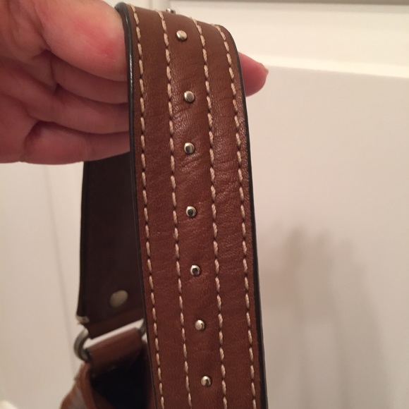 Michael Kors vintage hobo Shoulder bag.brown/tan - Picture 7 of 8